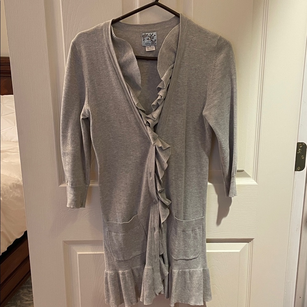 Tabitha Gray Ruffled Cardigan